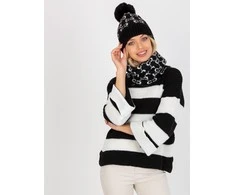 Kepurė Factory Price Cap-AT-CZ-CM-319.41P-juoda ir balta