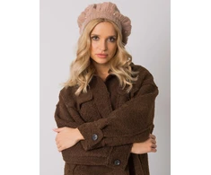 Kepurė Factory Price Cap-AT-CZ-DM-39055-tamsiai smėlio spalvos