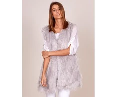 Wool Fashion Italia Liemenė-AT-KZ-173501A-1.12P-šviesiai pilka