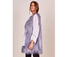 Wool Fashion Italia Liemenė-AT-KZ-173501A.09P-pilka