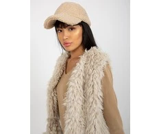 Wool Fashion Italia Liemenė-AT-KZ-21501.22P-smėlio spalvos
