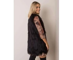 Wool Fashion Italia Liemenė-AT-KZ-3501-1.13P-juoda
