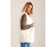 Wool Fashion Italia Liemenė-AT-KZ-4102-1.20P-ekru