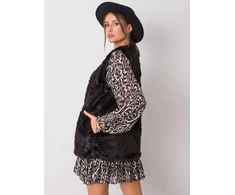 Wool Fashion Italia Liemenė-AT-KZ-4102-2.25P-juoda