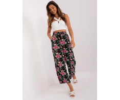 Sublevel Kelnės-D73770R62237B-juoda-žalia