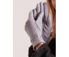 Wool Fashion Italia Pirštinės-AT-RK-6202-1,22-pilkos