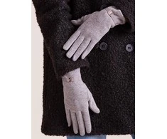 Wool Fashion Italia Pirštinės-AT-RK-6203.10-pilkos