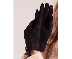 Wool Fashion Italia Pirštinės-AT-RK-9502.25-juodos