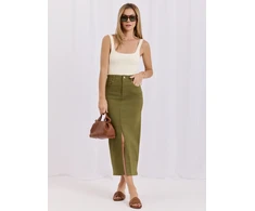Factory Price Spódnica-HM-SD-MC6290.49-khaki
