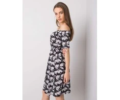 Sublevel Suknelė-D73771M30244B-juoda ir balta