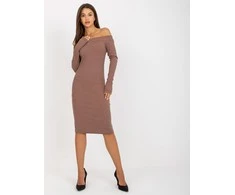 City Donna Suknelė-EM-SK-674.26P-ruda