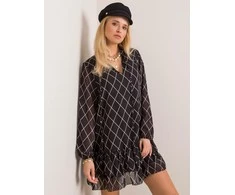 Factory Price Suknelė-EM-SK-L1143.92P-juoda ir balta