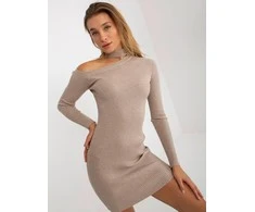 Trendy Ing Suknelė-NM-SK-NG-2315.19P-tamsiai smėlio spalvos