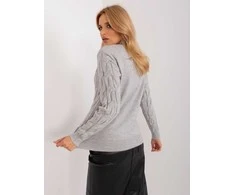 Wool Fashion Italia Megztinis-AT-SW-2235.00P-pilkas