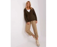 Wool Fashion Italia Megztinis-AT-SW-2358.31-khaki