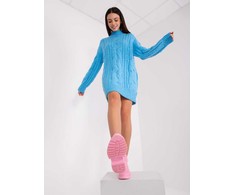 Wool Fashion Italia Megztinis-AT-SW-2367-1.35P-mėlynas