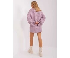 Wool Fashion Italia Megztinis - AT-SW-2367-2.64P - šviesiai violetinis