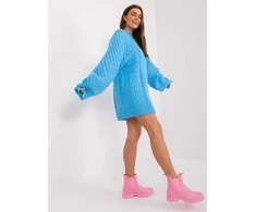 Wool Fashion Italia Megztinis-AT-SW-2367-2.64P-mėlynas