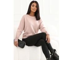 Factory Price Sweter-CS-SW-B0167.82-jasny rožinė