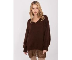 Factory Price Sweter-IN-SW-33681.05P-ciemny ruda