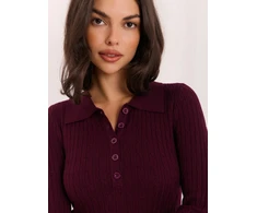 Factory Price Sweter-PM-SW-DF61080.67-ciemny violetinė