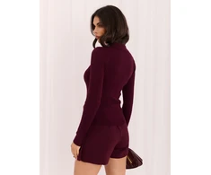 Factory Price Sweter-PM-SW-DF61080.67-ciemny violetinė
