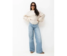 Factory Price Sweter-PM-SW-F548.77-jasny smėlio spalva