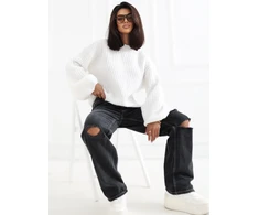 Factory Price Sweter-PM-SW-F549.66-ecru