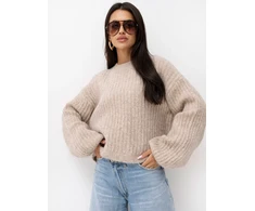 Factory Price Sweter-PM-SW-F549.66-smėlio spalva