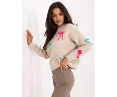 Factory Price Sweter-PM-SW-SC82.41-jasny smėlio spalva