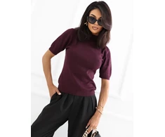 Factory Price Sweter-PM-SW-SF262.64-ciemny violetinė