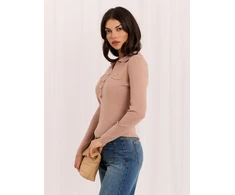 Factory Price Sweter-PM-SW-SF502.29-camelowy