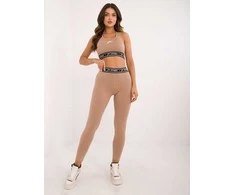 For Fitness Tamprės moterims -FF-LG-509765.88-tamsiai smėlio spalvos