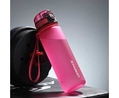 Gertuvė UZSPACE TRITAN 500 ml, plastikas be BPA - 3026-Rožinis