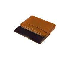 Solier Accessories Genuine leather laptop case 13 Solier Camel
