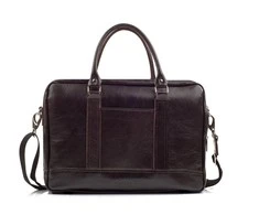 Gold Rudos spalvos odinė rankinė vyrams SL02 ABERDEEN