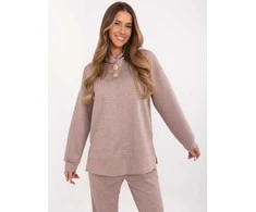 Italy Moda Megztinis-DHJ-BL-20510.68-tamsiai smėlio spalvos