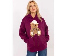 Italy Moda Megztinis-DHJ-BL-A8695.65P-violetinė