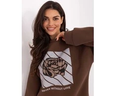 Italy Moda Džempreris moterim-MI-BL-4216.15-ruda