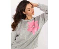 Italy Moda Megztinis-MI-BL-M6098.05P-pilkas