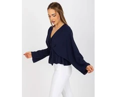 Italy Moda Palaidinė-DHJ-BZ-11979.67- tamsiai mėlyna