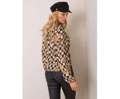 Italy Moda Palaidinė-DHJ-BZ-12283.94P-juoda ir balta