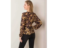 Italy Moda Palaidinė-DHJ-BZ-12283.94P-ruda