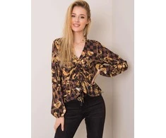 Italy Moda Palaidinė-DHJ-BZ-12283.94P-ruda