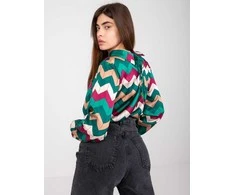 Italy Moda Palaidinė-DHJ-BZ-12311.49P-tamsiai žalia