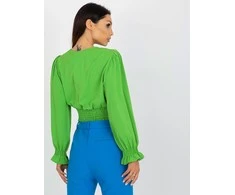 Italy Moda Palaidinė-DHJ-BZ-13866.92P-šviesiai žalia