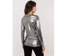 Italy Moda Bluzka-DHJ-BZ-15268.30-juodai-sidabrinis