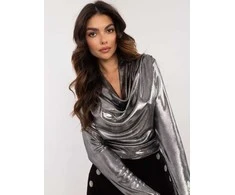 Italy Moda Palaidinė-DHJ-BZ-15268.30-sidabrinė