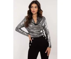 Italy Moda Palaidinė-DHJ-BZ-15268.30-sidabrinė