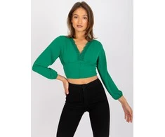 Italy Moda Palaidinė-DHJ-BZ-15672.40-žalia